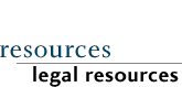 resources - legal resources