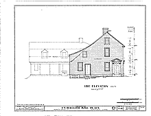 Lt. William King House, elevation