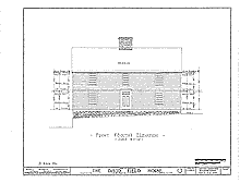 David Field House, front elevation