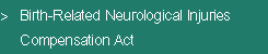 Neurological Injuries Compensation Act