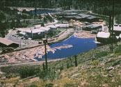 1957 Photo of the former townsite of Bates