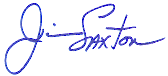 Jim Saxton Signature