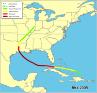 Click for a larger map of Rita