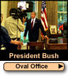 President George W. Bush's Tour of the Oval Office