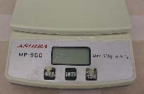 A digital scale used by the defendants in their drug operation