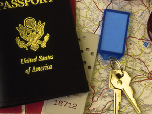 Passport and compass