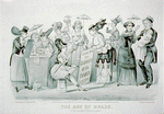 Age of brass, Currier and Ives cartoon