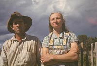 Faro and Doris Caudill, homesteaders