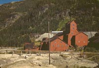 Mill at the Camp Bird Mine