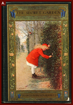 Cover of "The Secret Garden," by Frances Hodgson-Burnett, 1911