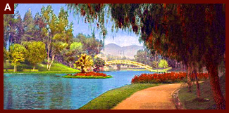 Hollenbeck Park, Los Angeles. 1901