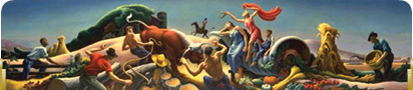 Thomas Hart Benton's Achelous and Hercules 1947