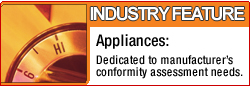 For manufacturers of household and commercial appliances