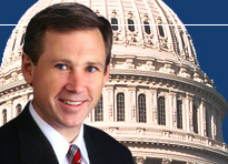 Congressman Mark Steven Kirk and the Capitol Dome