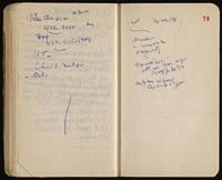 Margaret Mead, personal notebook