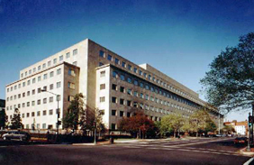 Color photograph of the GAO building