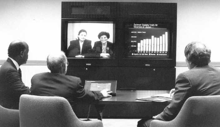 Photo - GAO teleconferencing session