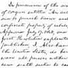 Thumbnail image of Abraham Lincoln's preliminary draft of the

Emancipation Proclamation