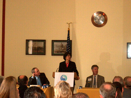 Photo: (May 18, 2004) Congresswoman Roybal-Allard was a proud host of the Los Angeles Area Chamber of Commerce during its annual "ACCESS DC" trip.