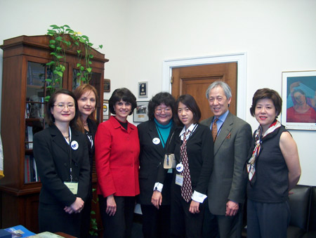 Congresswoman Lucille Roybal-Allard met with representatives of the American Immigration Lawyers Association, Los Angeles Chapter, on Thursday, March 4 to discuss needed changes to our nation's immigration laws.