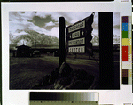 [Sign at entrance to Manzanar War Relocation Center, California]