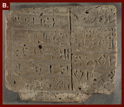 [Votive plaque], Gudea of Lagash (2144-2124 B.C.).