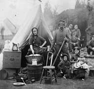 tent life of the 31st Pennsylvania Infantry
