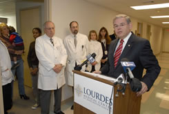 Visit to Lourdes Medical Center of Burlington County