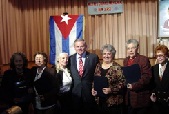 Senator Menendez with Las Plantadas=