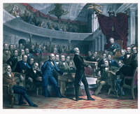 The United States Senate, 1850 A.D. by Robert E. Whitechurch