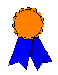 Small graphic of a blue ribbon award like ones given at county fairs