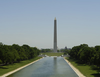 The Mall and Washington Monument.