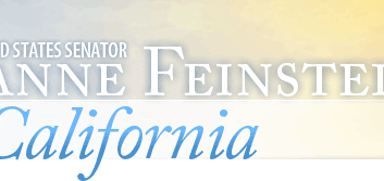 United States Senator Dianne Feinstein, California