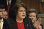 <strong></strong>Senator Feinstein questions four former U.S. Attorneys about the circumstances surrounding their firings at a Judiciary Committee hearing on March 6, 2007.  
