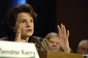 Senator Feinstein discusses her five-part package of global warming legislation at a hearing of the Senate Environment and Public Works Committee on January 30, 2007 .