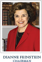 Dianne Feinstein, Chairman
