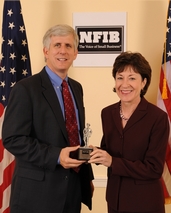 Senator Collins Honored By NFIB