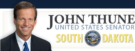 John Thune, U.S. Senator South Dakota