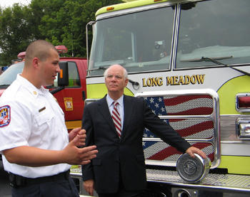 Cardin Discusses Critical Needs With Western MD Firefighters