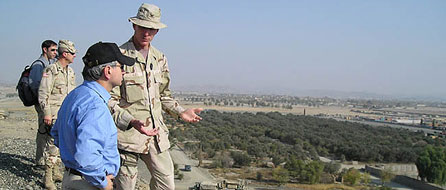 Sen. Reed in Afghanistan