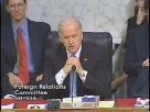 Biden Delivers Opening Remarks at Hearing on Military's Role in Foreign Policy