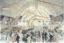 The Inauguration Ball--Arrival of the President's Party (U.S. Senate Collection)