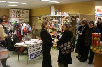 Congresswoman Tsongas talks about her Congressional agenda with Sudbury residents 