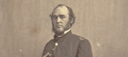 As supervising engineer, Captain Montgomery Meigs (pictured above in 1861) was instrumental in overseeing the completion of the Capitol extensions and initial work on the new dome in the mid-19th century.