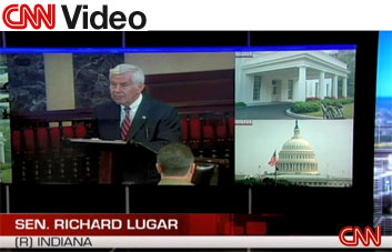 Senator Lugar on CNN re: Iraq