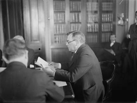 H F Stone appearing before Senate Judiciary Committee2