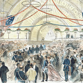 image of an early inaugural ball