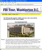 FBI Online Tour