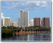 Richmond, Virginia skyline