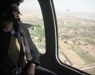 View from Blackhawk Helicopter en route to Ramadi. 